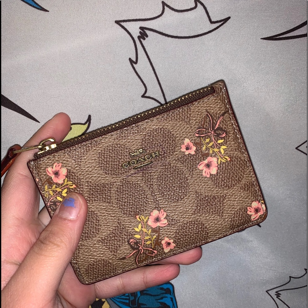 Small Coach Key chain wallet